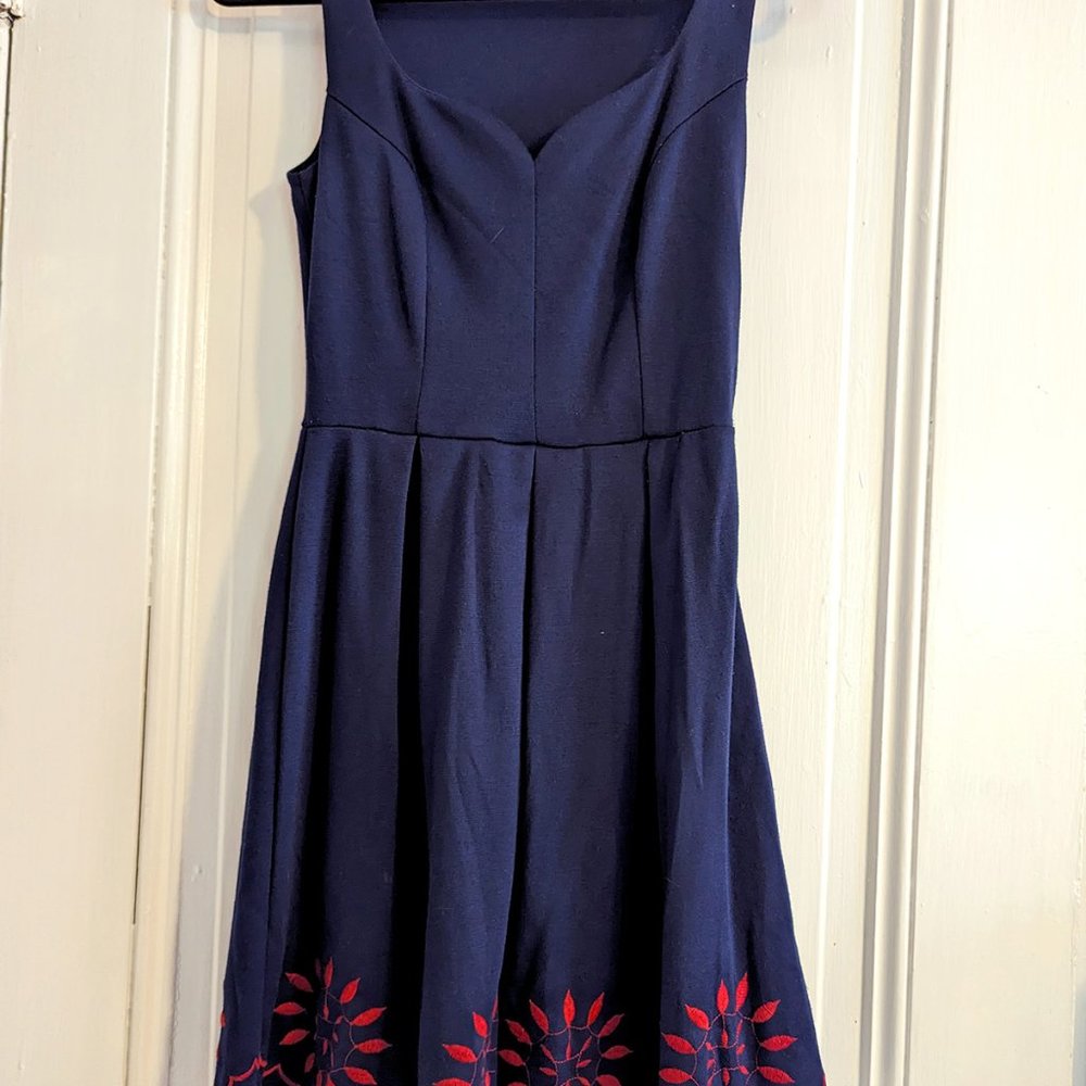 Mystic Dress, Blue/Red, Small (Modcloth)